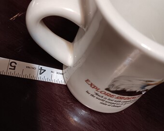 American Expedition Restaurant Style Coffee Mug Explore & Discover Grey  Wolf - Etsy