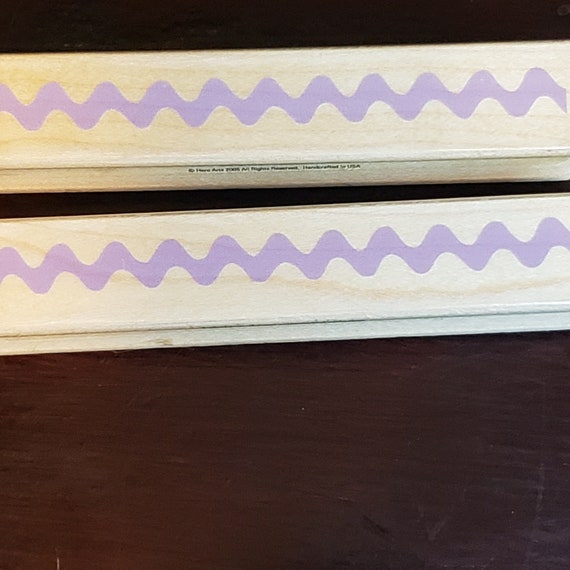 Set of Two Bricbrac Edging Scalloped Zig Zag Chevron 4.25x.5 Etsy
