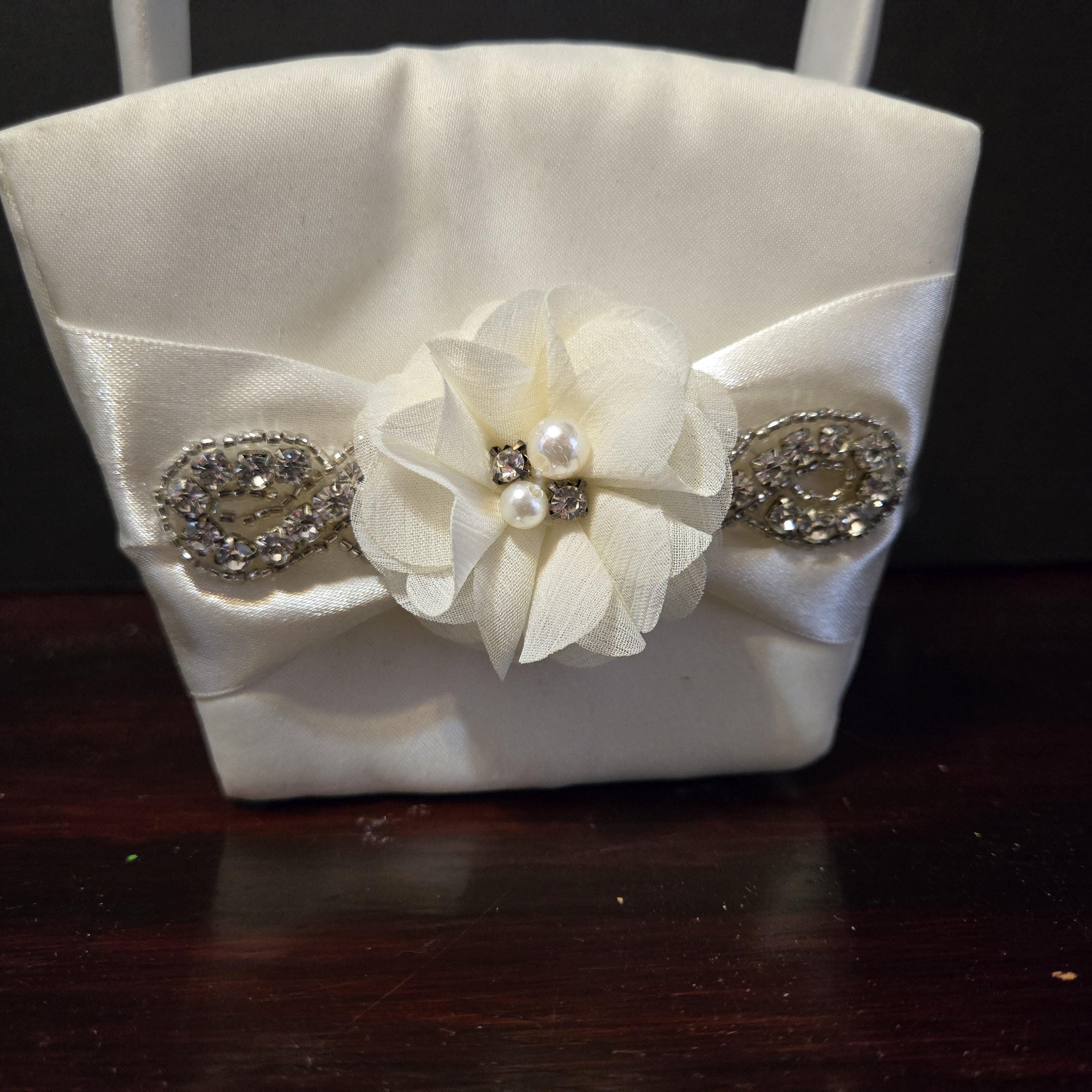 Urne valise blanche personnalisée - mariage, anniversaire ou départ en