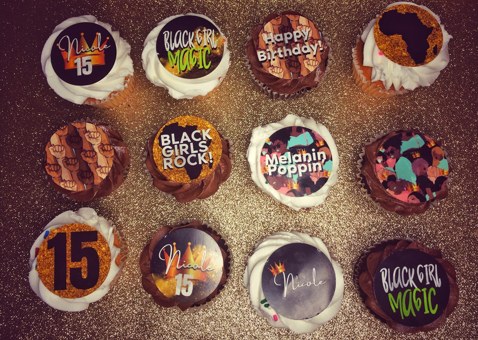 Customizable Black Girl Magic Party Decorations Melanin Etsy