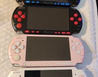 Personalized Custom Style Playstation Portable PSP 3000 Console Excellent Condition