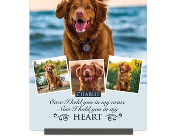 Custom Sign | Pet Portrait | Memorial Gift | Table Décor | Cat Memorial | Once I Held You | Sympathy Gift | Pet Loss Gifts | Farmhouse Sign