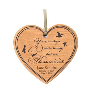 Memorial Ornament | Memorial Gift Loss of Mother | Sorry For Your Loss Gift | Dad Memorial Ornament | Human Memorial Ornament | Loss of Dad