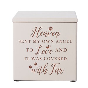 Memorial Urn | Keepsake Box | Pet Urn | Dog Sympathy Gift | Pet Memorial | Remembrance Gift | Cremation Urns | Celebration Of Life | Cat Urn