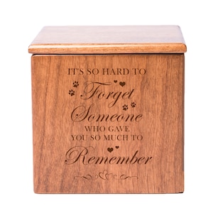 Pet Cremation Urn | Dog Urns for Ashes | Cat Urn for Ashes | Pet Cremation Box | Dog Urn | Pet Urn for Cats | Pet Ashes Keepsake Urn 3.5&quot;