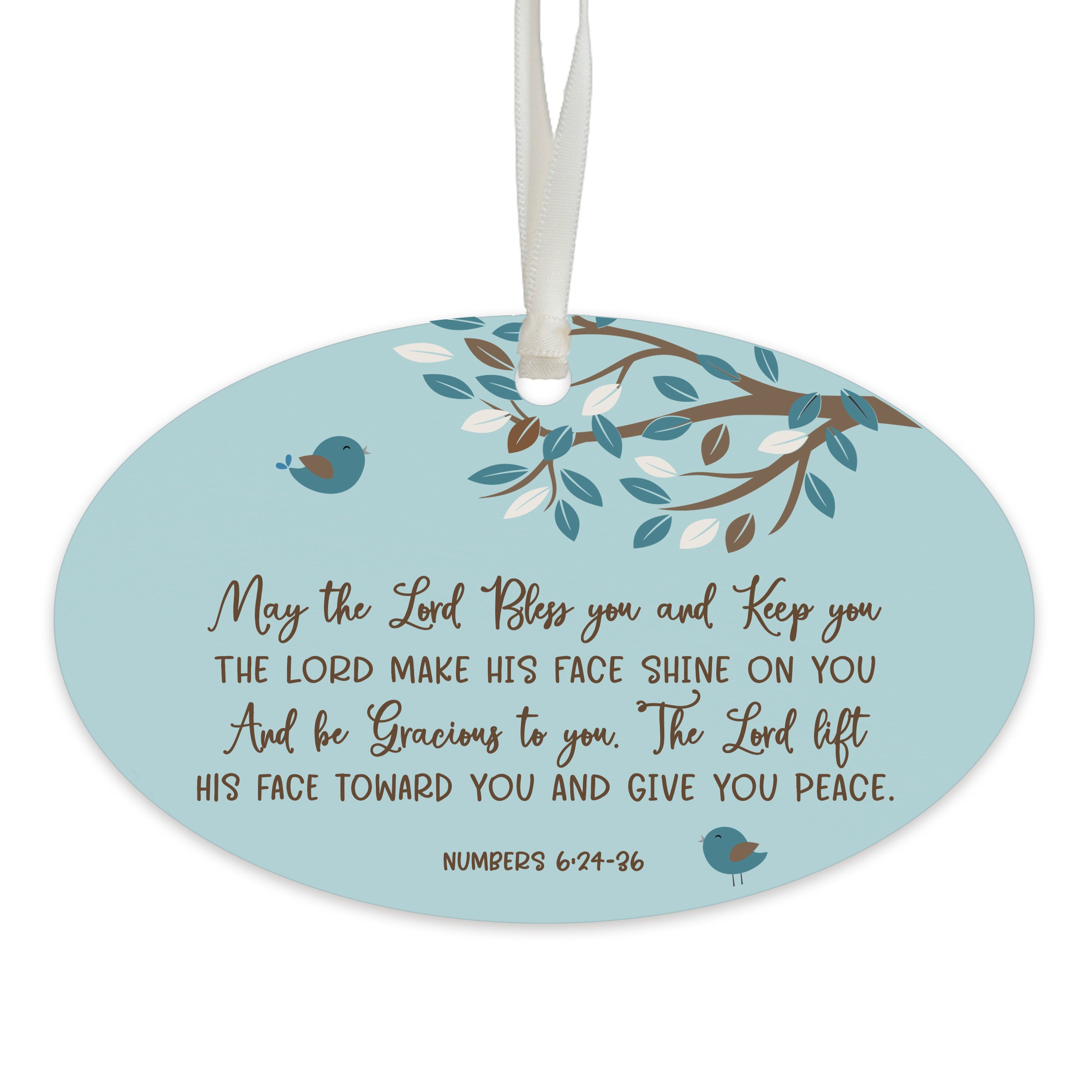 Baptism Gift for Godson Bible Verse Ornament Baptism Etsy