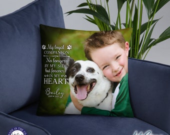 Pet Loss Pillow | Pet Memorial Gift | Custom Pet Pillow | Dog Remembrance | Pet Sympathy Gift