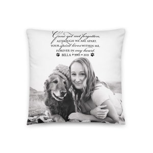 Pet Loss Pillow | Pet Memorial Gift | Custom Pet Pillow | Dog Remembrance | Pet Sympathy Gift