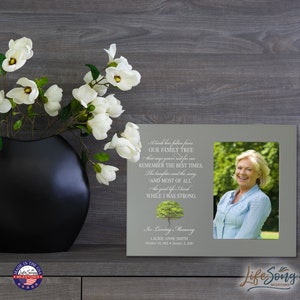 Memorial Picture Frame | Personalized Photo Frame | In Loving Memory | Broken Chain Memorial | Sympathy Picture Frame | 4x6 Picture Frame