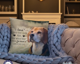 Pet Loss Pillow | Pet Memorial Gift | Custom Pet Pillow | Dog Remembrance | Pet Sympathy Gift