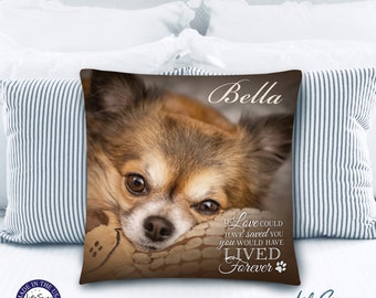 Pet Loss Pillow | Pet Memorial Gift | Custom Pet Pillow | Dog Remembrance | Pet Sympathy Gift
