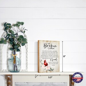 Cardinal Memorial Sign | Cardinal Shelf Sitter | Wedding Memorial Gift | Memorial Gift for Loss | Loss of Mother