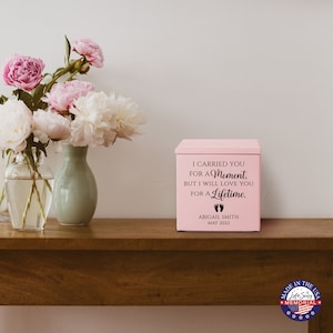 Infant Urn For Ashes | Miscarriage Gift | Baby Urn | Ashes Keepsake | Baby Memorial Gift | Cremation Urn | Miscarriage Urn | Stillborn Urn