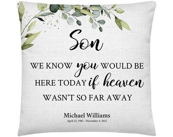 Personalized Memorial Pillow | I Carried You Every Second | Memory Pillow | Memorial Gift | Bereavement Gift | Sympathy Gift