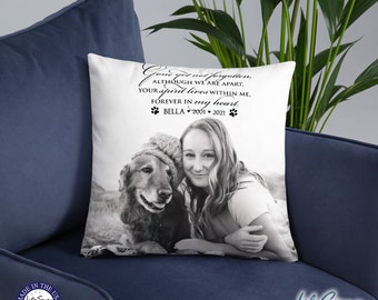 Pet Loss Pillow | Pet Memorial Gift | Custom Pet Pillow | Dog Remembrance | Pet Sympathy Gift