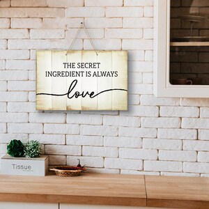 Kitchen Décor | Farmhouse Kitchen | Housewarming Gift | Wooden Signs | Kitchen Wall Decal | Gift For Her | New Home Gift | Kitchen Wall Art
