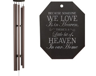 Memorial Wind Chime | Sympathy Wind Chime | Custom Wind Chime | Wind Chimes Outdoor | Remembrance Chime | Grief Gift Chime | Big Ben Chime