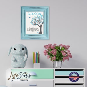 Baptism Frame | Baptism Gift Boy | 8x10 Picture Frame | Wood Picture Frame | Baptism Gift Girl | First Communion Gift | Confirmation Gifts