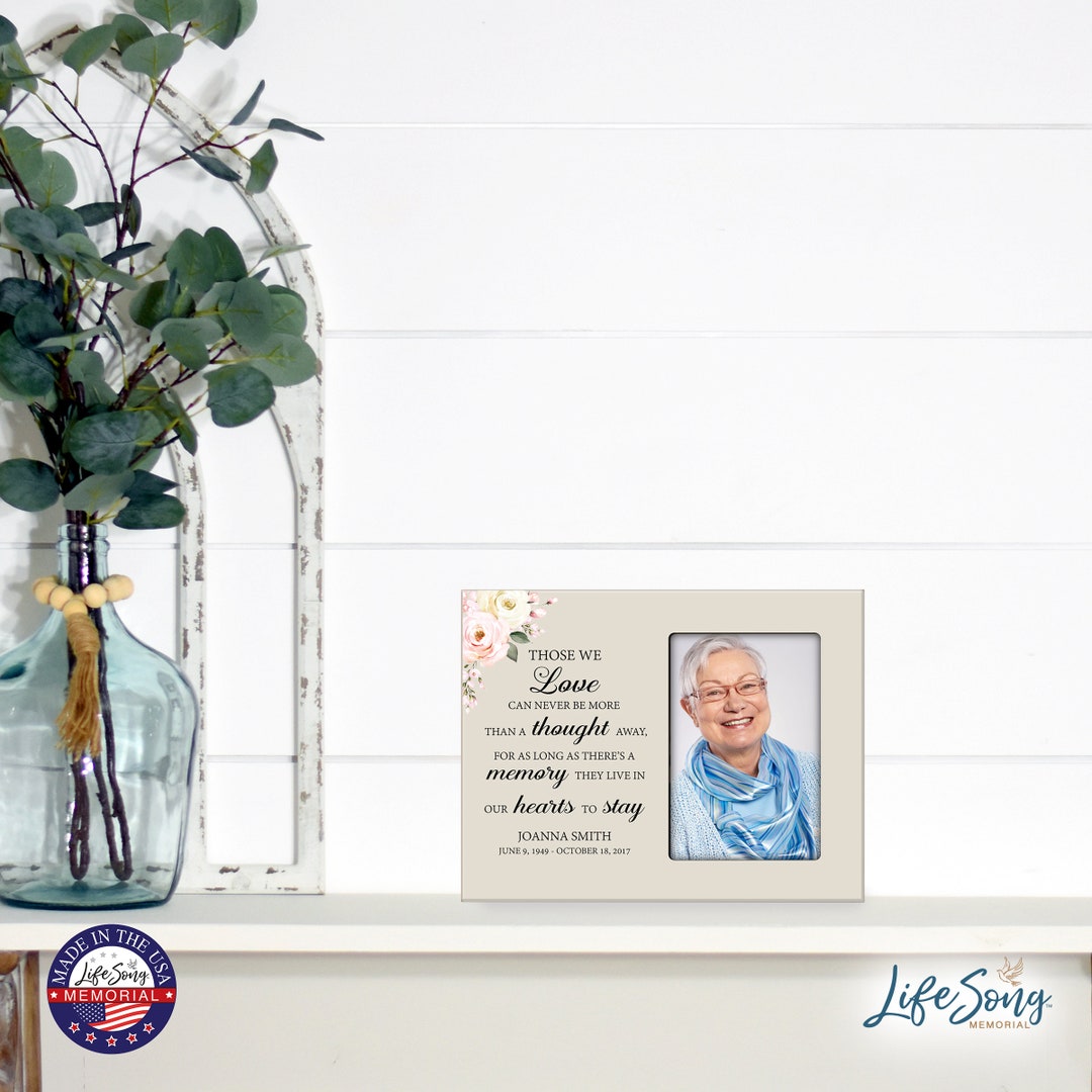 Memorial Photo Frame | Memorial Frame | Memorial Gift | Personalized ...
