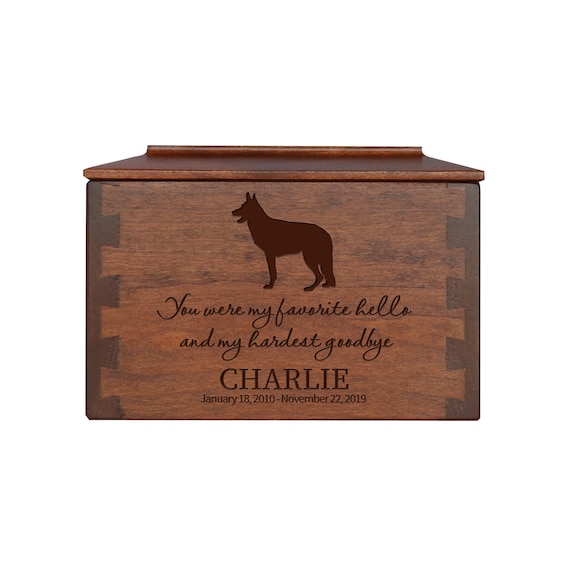 Pet hotsell urns etsy