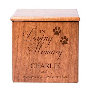 Pet Urn | Ashes Keepsake | Pet Memorial | Personalized Memorial Gift | Small Urn | Pet Ashes Urn | Cremation Urn | Pet Urns | Urn For Cat