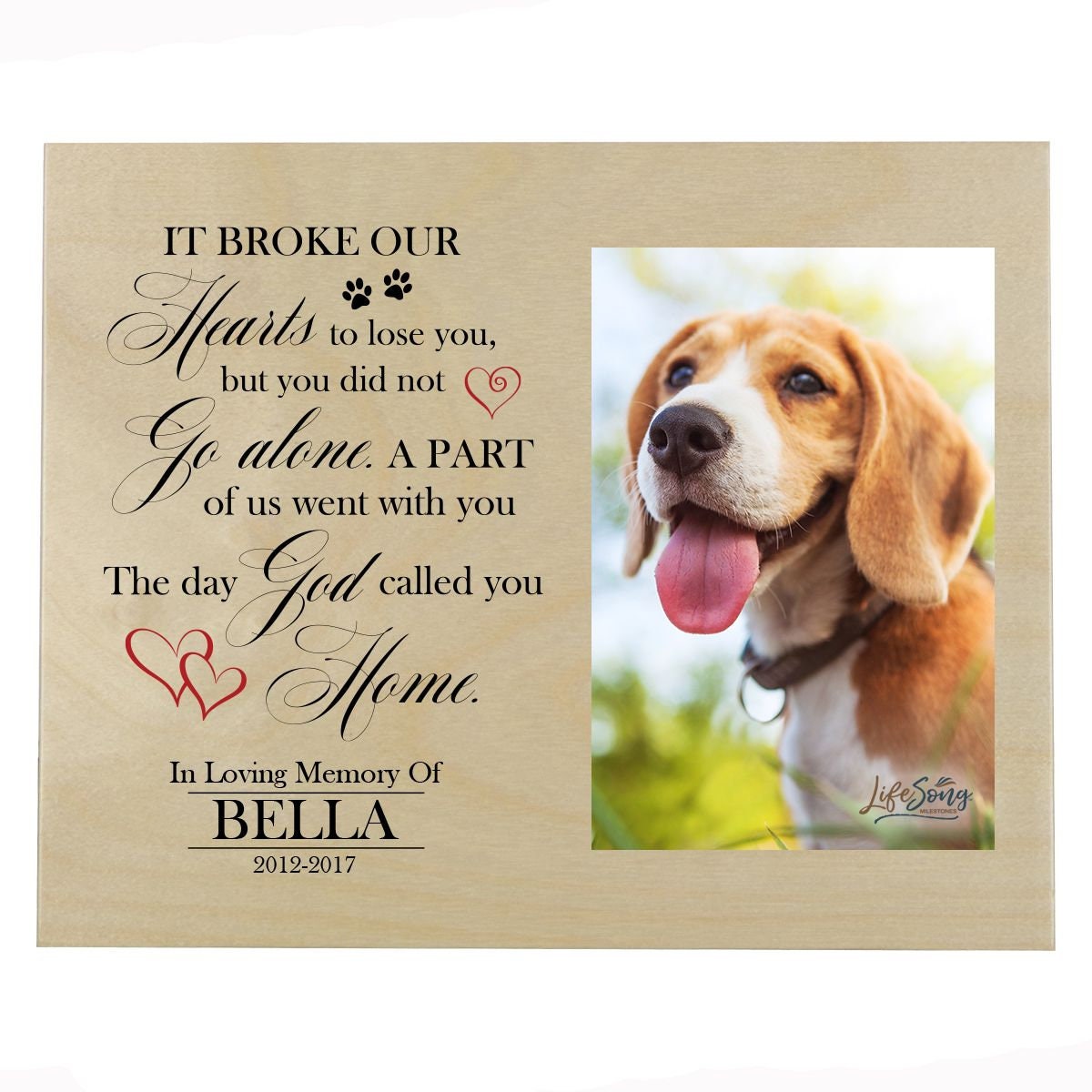 Pet Memorial Wall Plaque Personalized Pet Sympathy Gift Etsy Italia