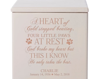 Pet Urn | Ashes Keepsake | Pet Memorial | Personalized Memorial Gift | Small Urn | Pet Ashes Urn | Cremation Urn | Pet Urns | Urn For Cat