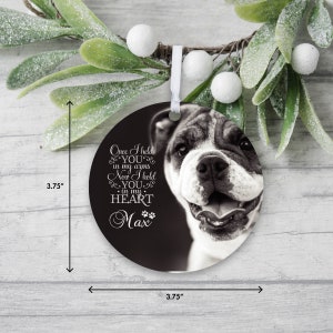 Pet Memorial Ornament | Pet Portrait Custom | Sympathy Gift | Christmas Ornaments | Cat Memorial | Dog Memorial | Dog Lover Gift | Pet Gifts