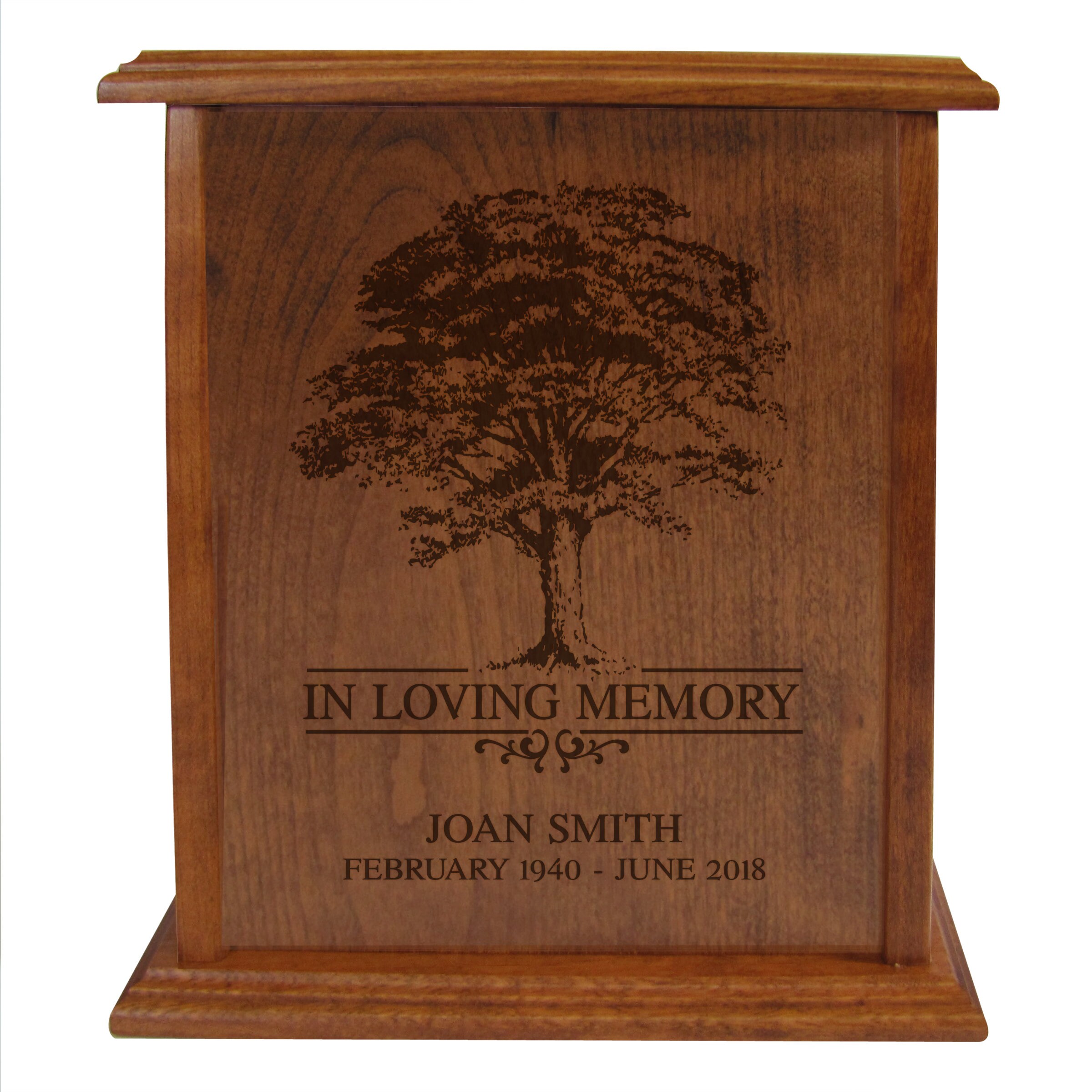 Cremation Urn for Human Ashes Wooden Urn Urn for Ashes Etsy