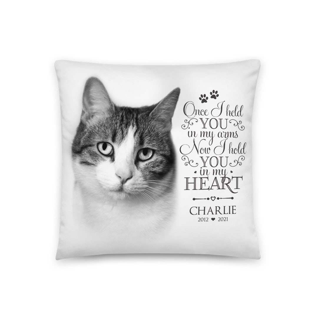 Pet Loss Pillow Pet Memorial Gift Custom Pet Pillow Dog Etsy