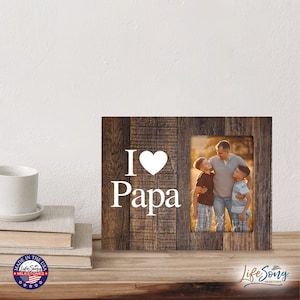 Papa Picture Frame, Papa Gifts, Gifts for Grandpa, Family Picture Frame, Dad Picture Frame, Father&#39;s Day Gift, Personalized Picture Frame