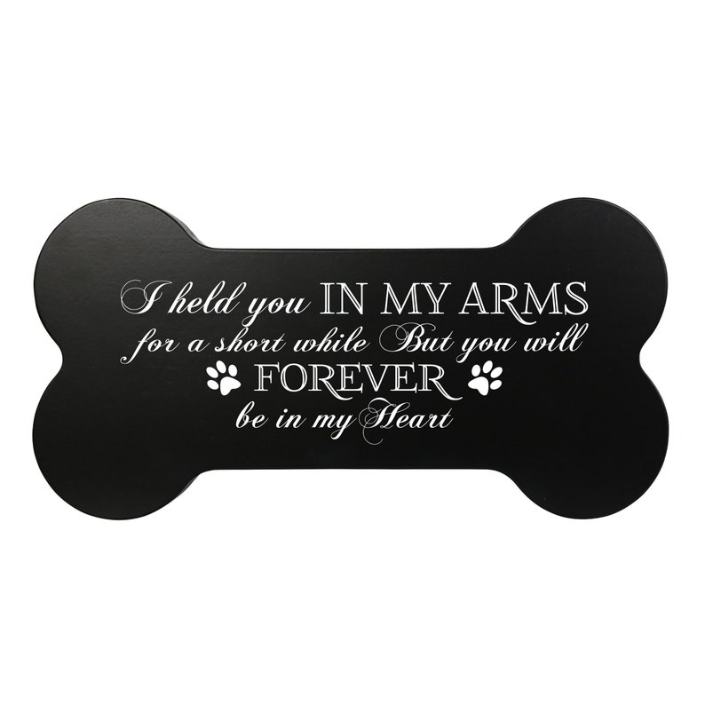 Pet Memorial Box Wood Urn Pet Cremation Urn Black Urn for Dog Dog Memorial Gift Wooden Pet Urn Pet Cremation Box Dog Bone Wood