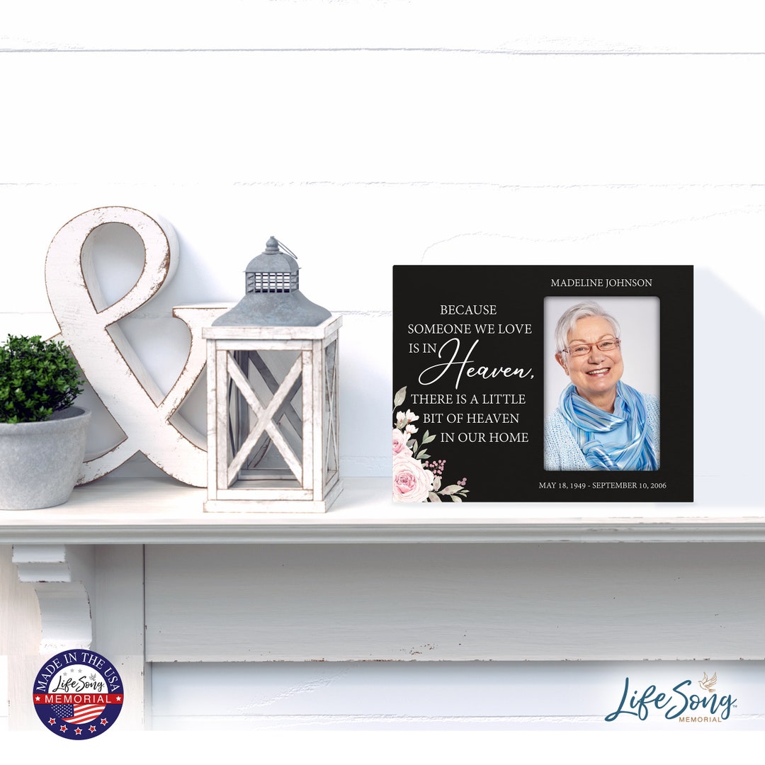 Memorial Photo Frame | Memorial Frame | Memorial Gift | Personalized ...