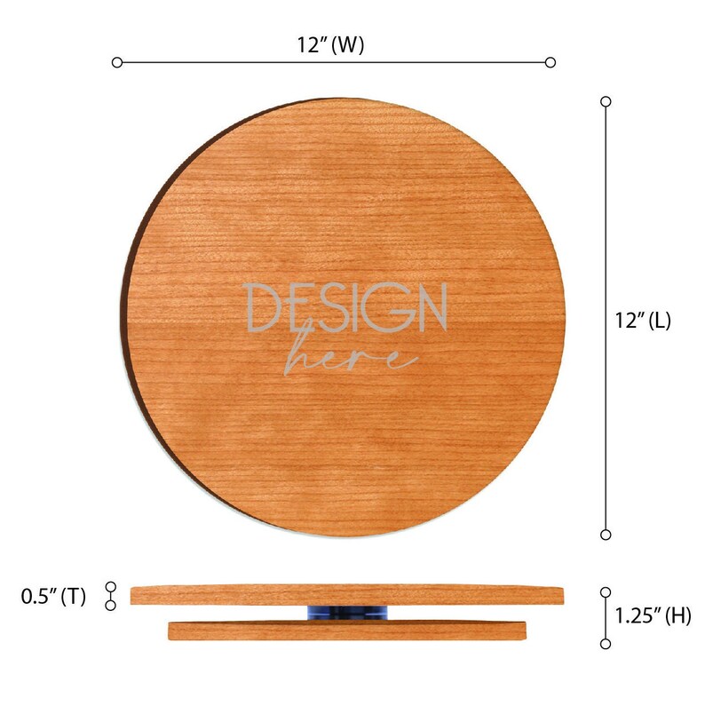 Lazy Susan Turntable Personalized Turntable Stand Etsy