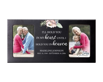 Memorial Photo Frame | Family Picture Frame | Memorial Favors | Custom Picture Frame | In Loving Memory