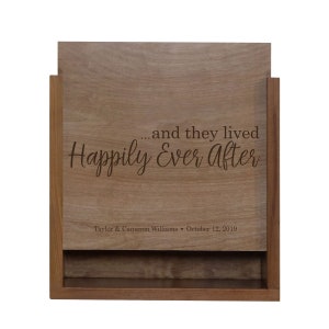 Wedding Card Box | Wedding Card Box Wood | Slide Box | Wedding Money Box | Personalized Box | Card Box For Wedding | Wedding Envelope Box