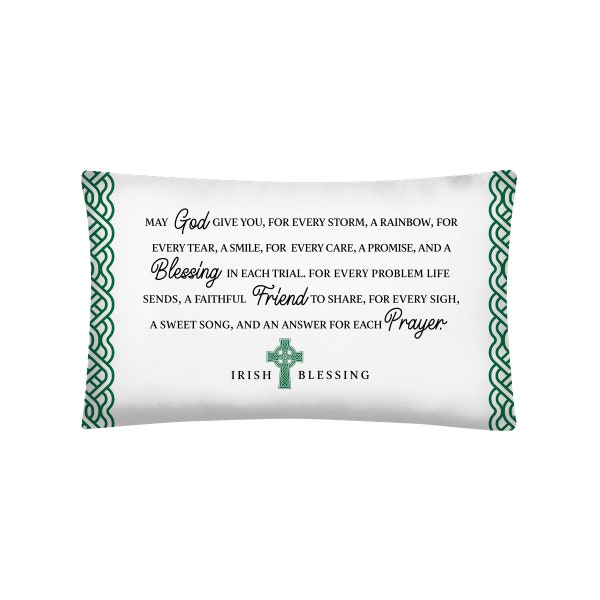 Irish Pillow Etsy