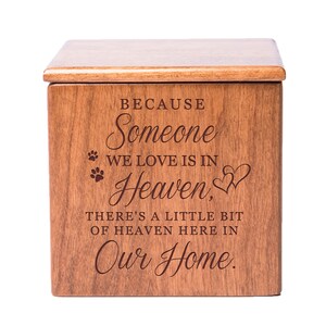 Memorial Urn | Keepsake Box | Pet Urn | Dog Sympathy Gift | Pet Memorial | Remembrance Gift | Cremation Urns | Celebration Of Life | Cat Urn