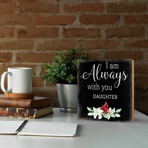 Cardinal Memorial Sign | Cardinal Shelf Sitter | Wedding Memorial Gift | Memorial Gift for Loss | Loss of Mother