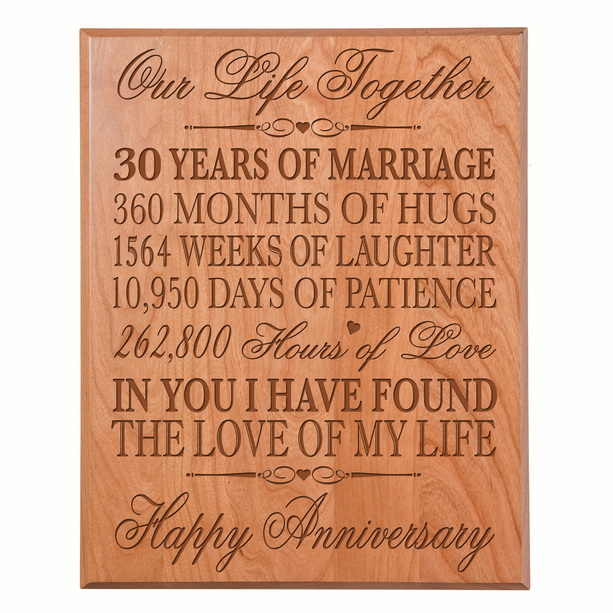 30th Anniversary Gift Spanish Anniversary Plaque Gift for -  Portugal
