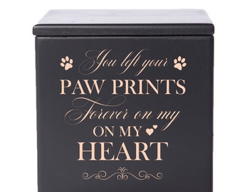Pet Cremation Urn | Dog Urns for Ashes | Cat Urn for Ashes | Pet Cremation Box | Dog Urn | Pet Urn for Cats | Pet Ashes Keepsake Urn 3.5"
