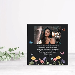Picture Urn | Ashes Keepsake | Loss Of Father | Urns For Human Ashes | Sorry For Your Loss | Sympathy Gift | Unique Urn | In Loving Memory