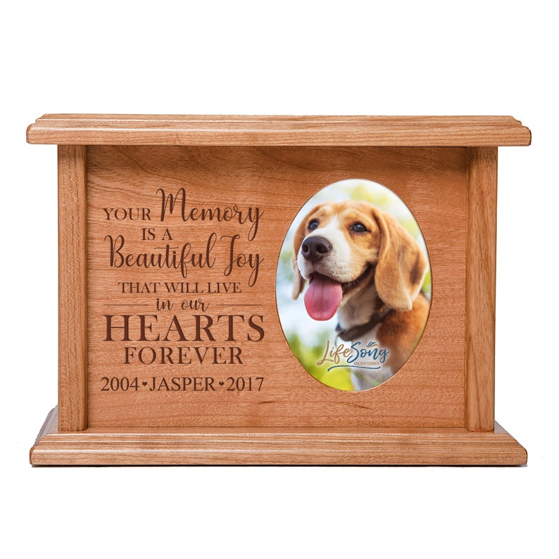Pet Cremation Urn Dog Urns for Ashes Personalized Dog Urn Etsy