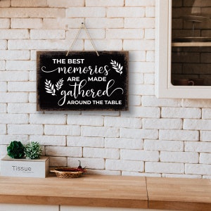 Kitchen Décor | Farmhouse Kitchen | Housewarming Gift | Wooden Signs | Kitchen Wall Decal | Gift For Her | New Home Gift | Kitchen Wall Art