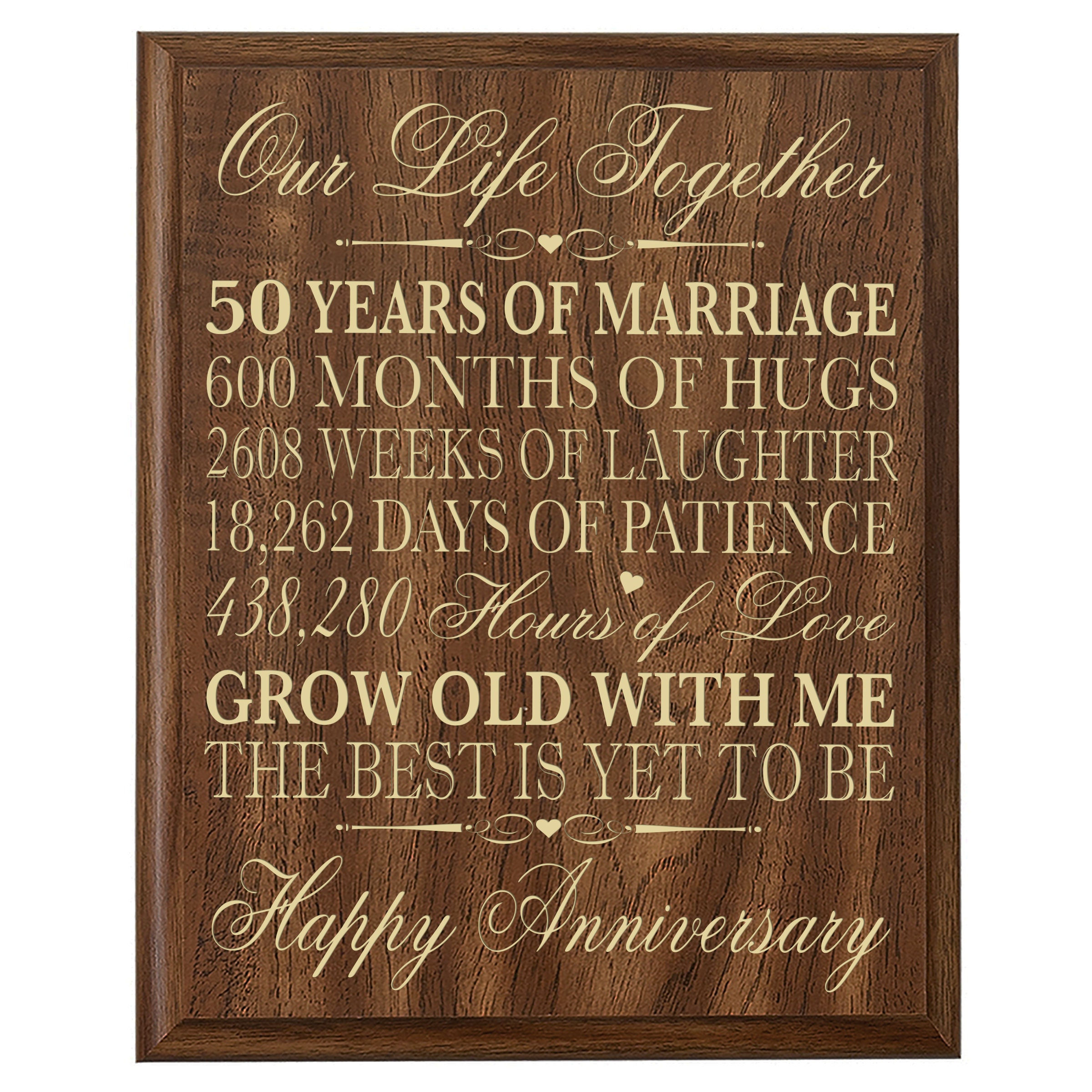 50th Wedding Anniversary - Thoughtful gifts for a cherished milestone, –  JWshinee