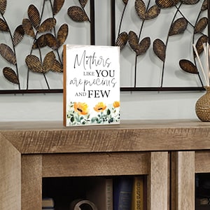 Shelf Décor | Housewarming Gift | Shelf Sitter Sign | Farmhouse Signs | Wooden Signs | Bookshelf Décor | New Home Gift | Gift For Mom
