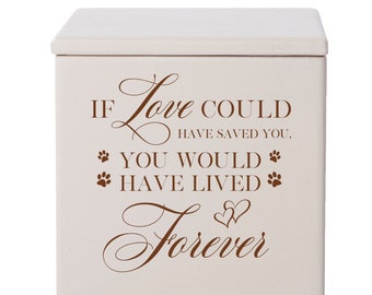 Pet Cremation Urn | Dog Urns for Ashes | Cat Urn for Ashes | Pet Cremation Box | Dog Urn | Pet Urn for Cats | Pet Ashes Keepsake Urn 3.5"