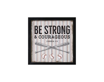Christian Gifts | Wood Signs | Sports Décor | Scripture Art | Housewarming Gift | Baseball Coach Gift | Baseball Gifts | Farmhouse Signs