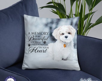 Pet Loss Pillow | Pet Memorial Gift | Custom Pet Pillow | Dog Remembrance | Pet Sympathy Gift