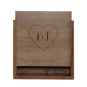 Wedding Card Box | Wedding Card Box Wood | Slide Box | Wedding Money Box | Personalized Box | Card Box For Wedding | Wedding Envelope Box